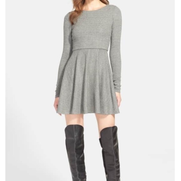 Alice + Olivia Brinley Long Sleeve Mini Dress - Picture 1 of 8